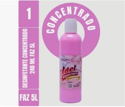 Desinfetante Concentrado Idel 240ml - Perfumado - Flores Desinfetante Concentrado Idel 240ml - Perfumado - Flores