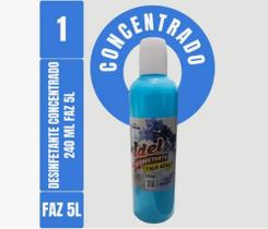 Desinfetante Concentrado Idel 240ml - Perfumado - Talk Azul Desinfetante Concentrado Idel 240ml - Perfumado - Talk Azul