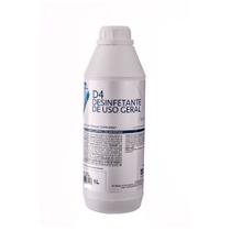 Desinfetante d4 uso geral talco - desinfetante para todas as áreas internas - perol - 1 litro