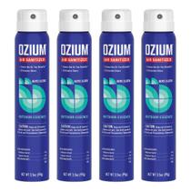 Desinfetante de ar e eliminador de odores Ozium 100mL, pacote com 4