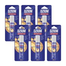 Desinfetante de ar e eliminador de odores Ozium Vanilla Scent, pacote com 6