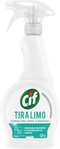 Desinfetante de Banheiro Especialista Cif Tira Limo Com Cloro Gatilho 500ml Desinfetante de Banheiro Especialista Cif Tira Limo Com Cloro Gatilho 500ml