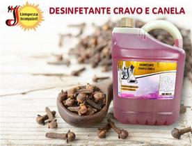 Desinfetante de cravo e canela 5litros - JPRODUTOS DE LIMPEZA LTDA ME