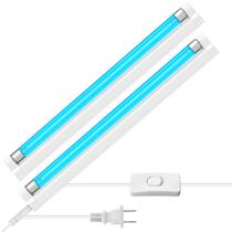 Desinfetante de luz UV Coospider 6W com ozônio 185nm 110V x2 Desinfetante de luz UV Coospider 6W com ozônio 185nm 110V x2