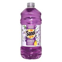 Desinfetante extratos naturais lavanda e melaleuca 2l sanol
