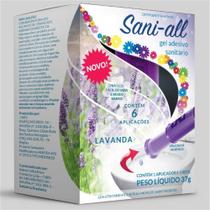 Desinfetante Gel Sani-all Aplic Lavanda 37g 6aplic
