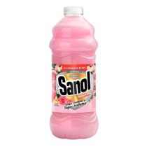 Desinfetante infusao de rosas leitoso 2l sanol