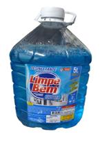 Desinfetante Limpe Bem Uso Geral 5 Litros Fragãncia:Soft Blue Desinfetante Limpe Bem Uso Geral 5 Litros Fragãncia:Soft Blue
