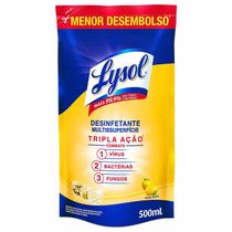 Desinfetante Liquido Poder Cítrico Lysol Sanitizante 500ml