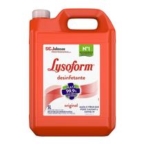Desinfetante Lysoform Bruto Original Galão 5 Litros Econômico Desinfetante Lysoform Bruto Original Galão 5 Litros Econômico