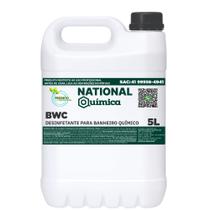 Desinfetante Para Banheiro Químico 5 L Bwc National Química Desinfetante Para Banheiro Químico 5 L Bwc National Química