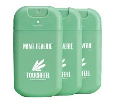 Desinfetante para mãos TOUCHFEEL Power Mist Scented 28 ml, pacote com 3