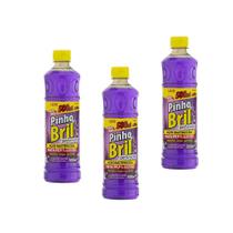 Desinfetante Pinho Bril Lavanda 500Ml Kit 3