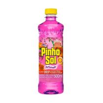 Desinfetante Pinho Sol Floral 500ml Embalagem com 12 Unidades