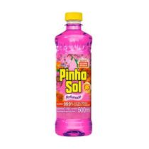 Desinfetante Pinho Sol Floral 500ml Embalagem com 12 Unidades