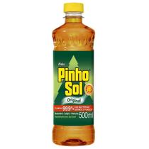 Desinfetante Pinho Sol Original 500ml Antibacteriano Elimina 99,9 Desinfetante Pinho Sol Original 500ml Antibacteriano Elimina 99,9