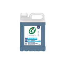 Desinfetante Profissional Cif 5L Galão Bactericida Rende 200L Floral Marine Limpeza Pisos Banheiro