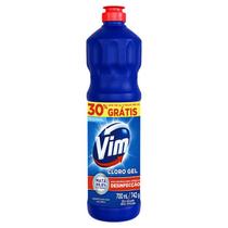 Desinfetante Vim Cloro Gel Unilever Leve 700ml Pague 490ml