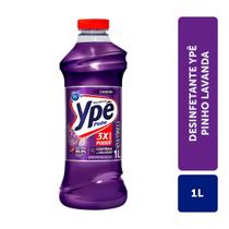 Desinfetante Ypê Pinho Lavanda 1 Litro Desinfetante Ypê Pinho Lavanda 1 Litro
