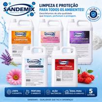 DESINFETANTES SANDEMIX 5L Limpeza, Perfume e Proteção