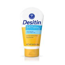 Desitin Skin Protectorant e Fralda Rash Pomada Multi-Purpose com Vitaminas A & D, Tamanho da Viagem, 3.5. Tubo de Oz