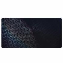 Desk Mat Retangular Preto Minimalista Mouse Pad para Setup Gamer Antiderrapante Desk Mat Retangular Preto Minimalista Mouse Pad para Setup Gamer Antiderrapante