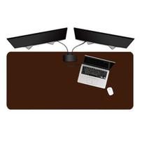 Desk Pad 140x30 p/ Computador Notebook em Couro + porta copo Desk Pad 140x30 p/ Computador Notebook em Couro + porta copo