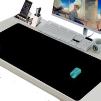 Desk Pad 140x40 p/ Computador Notebook em Couro + porta copo Desk Pad 140x40 p/ Computador Notebook em Couro + porta copo