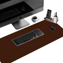Desk Pad 160x40 p/ Computador Notebook em Couro + porta copo