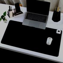 Desk Pad 70x30cm Em material sintético + Suporte copo