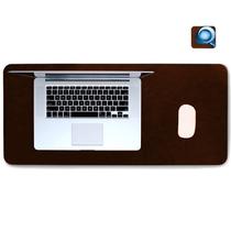 Desk Pad 90cmx30cm Em material sintético + porta copo