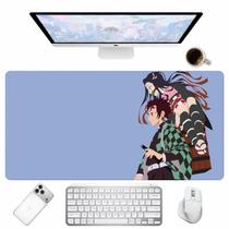 Desk Pad Arte Oriental Roxo Base para Mouse Mesa Gamer Home Office Estampada Desk Pad Arte Oriental Roxo Base para Mouse Mesa Gamer Home Office Estampada