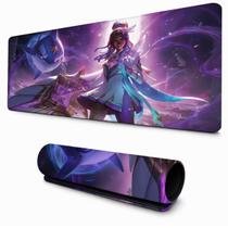 Desk Pad Base para Mouse Personagem Celestial Estampa Galáctica Gamer Retangular Desk Pad Base para Mouse Personagem Celestial Estampa Galáctica Gamer Retangular