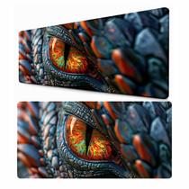 Desk Pad Dragão Realista Base para Mouse Olhar Intenso Computador Várias Medidas Desk Pad Dragão Realista Base para Mouse Olhar Intenso Computador Várias Medidas