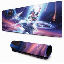 Desk Pad Gamer Estampa Personagem Protetora Base para Mouse Computador Retangular Desk Pad Gamer Estampa Personagem Protetora Base para Mouse Computador Retangular