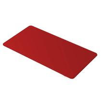 Desk Pad Grande Sintético Vermelho Feltro Costurado Básico - Next Road