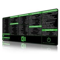 Desk Pad ProBtis Excel Cheat Sheet XXL 90x40cm antiderrapante