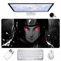 Desk Pad Retangular Arte Ninja Sombria Base para Mouse Vermelho Computador Gamer Desk Pad Retangular Arte Ninja Sombria Base para Mouse Vermelho Computador Gamer