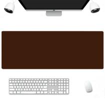 Deskpad couro gamer escritório mesa decoração 160x40