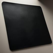 Deskpad Gamer Base Sintético Liso Extra Grande 90x40 Preto Resistente Antiderrapante