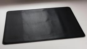 Deskpad Mouse Pad Preto Sintético 70x35 Grande Gamer Liso Base Resistente Speed Mesa