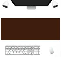 Deskpad Office Mouse Pad Gamer Em material ecológico 50x30 caf