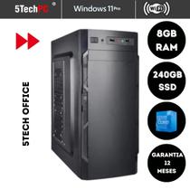 Desktop 5tech Office i5 3470 8Gb SSD 240, Windows 11, Wifi