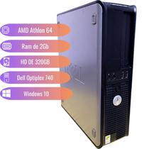 Desktop Cpu Dell Optiplex 740 Hd 320gb Athlon 64 2gb De Ram