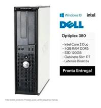 Desktop Dell Optiplex 380 Core 2 Duo 4gb Ram Ssd 120gb