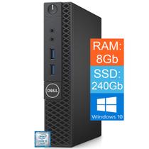 Desktop Mini Dell Core i5 6 Geração 8Gb DDR3L SSD 240Gb - SPC