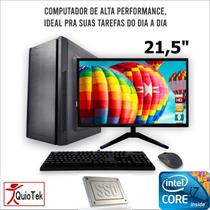 DESKTOP PC COMPLETO 21" INTEL i7, 16GB, SSD240GB + HD 2TERA