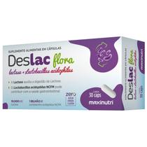Deslac Flora (Enzima Lactase + Lactobacillus) 30 cápsulas MAXINUTRI