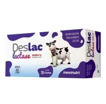 Deslac Lactase 10.000 Fcc Mastigável 30 Comp - Padrão: Único