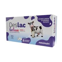 Deslac Lactase 10.000 FCC Mastigavel 8 cpr Deslac Lactase 10.000 FCC Mastigavel 8 cpr
